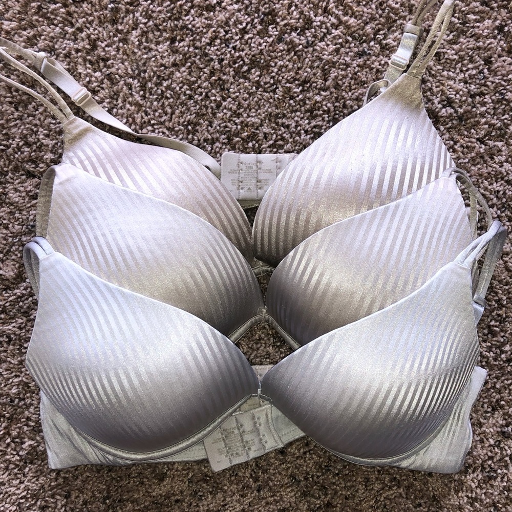 Bundle of 3 Ambrielle push up bras